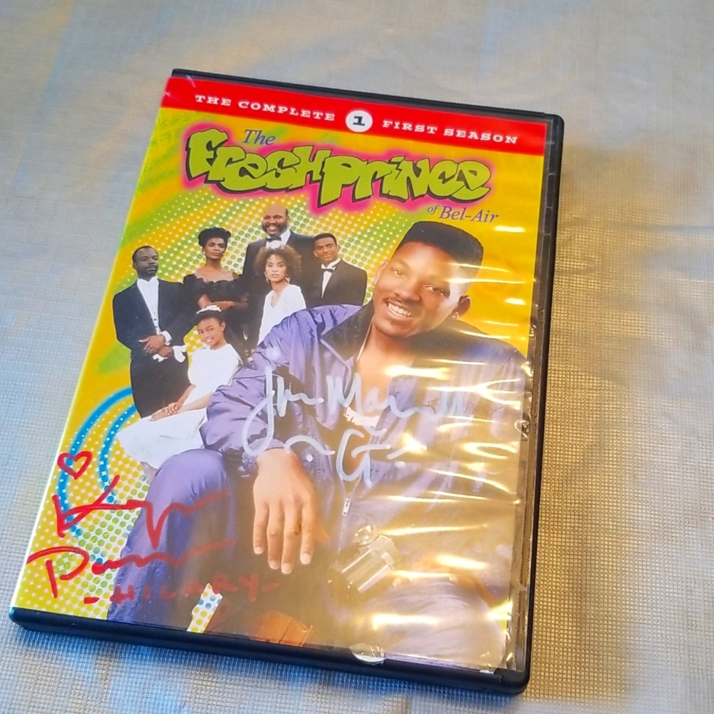 Autographed Fresh Prince of Bel-Air DVD Season 1